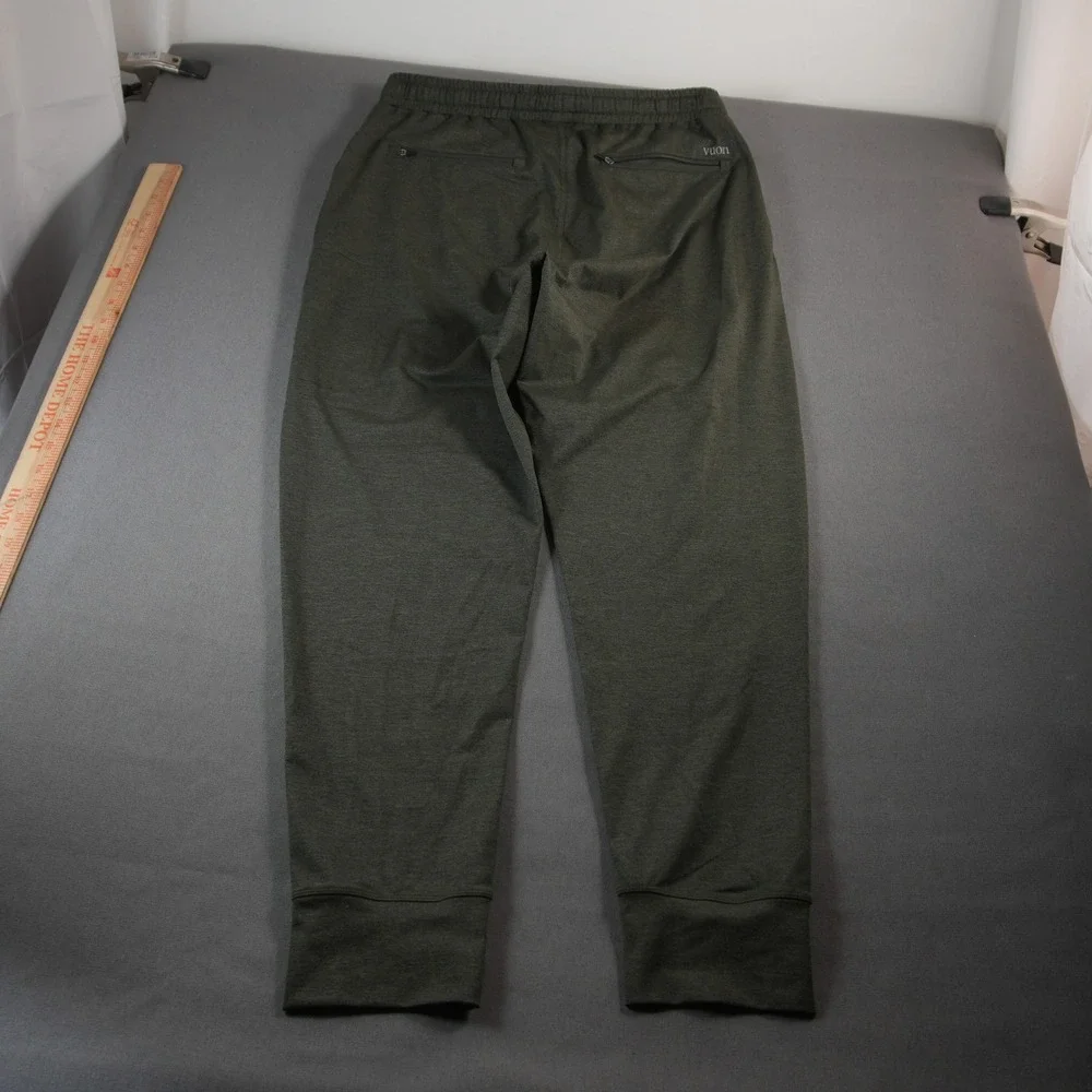 Vuori Sunday Performance Jogger Men Joggers L V416 Active Gym Green 31x27